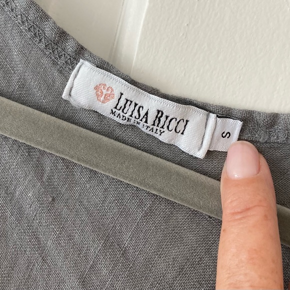 Luisa Ricci Italian Linen Dress - Picture 4 of 7